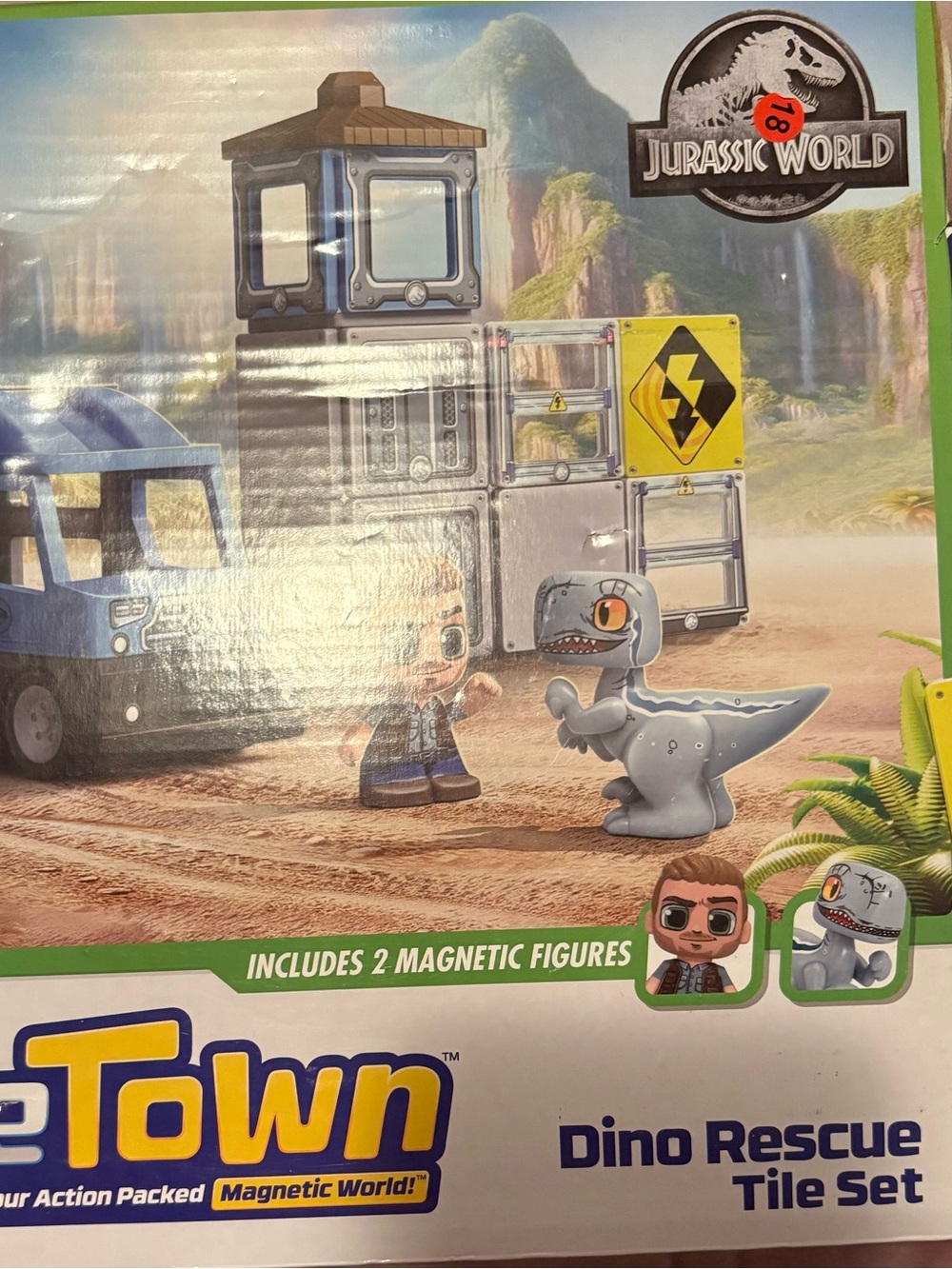 Jurassic Park Tile town 20 tiles